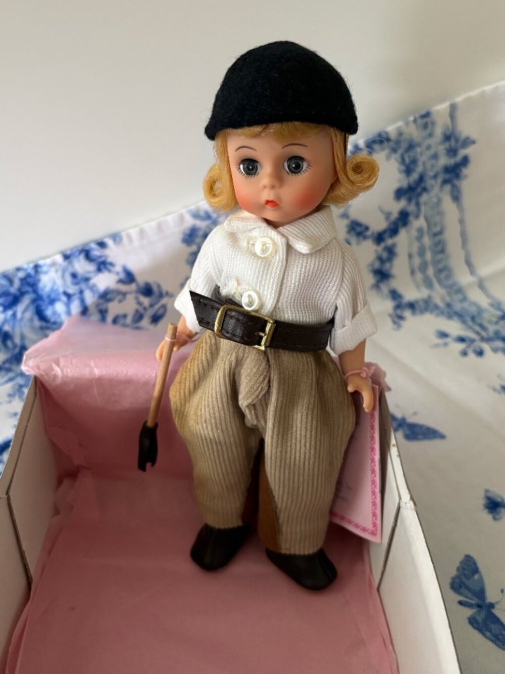 1989 ~ Riding Habit ~ Mme Alexander 8” Doll MIB